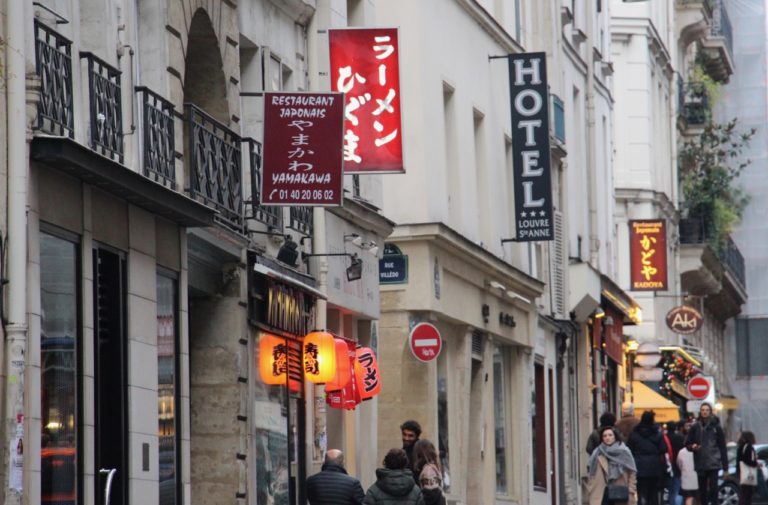 Pourquoi le quartier Japonais trouve place rue Saint Anne ?