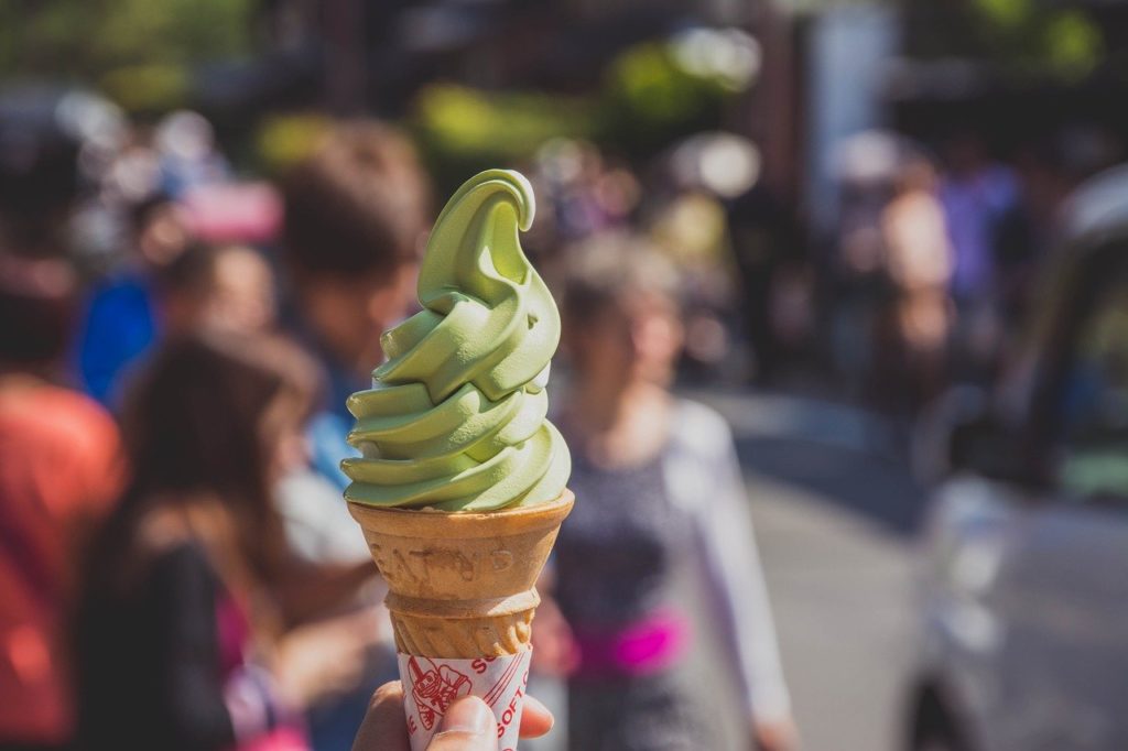 matcha ice cream