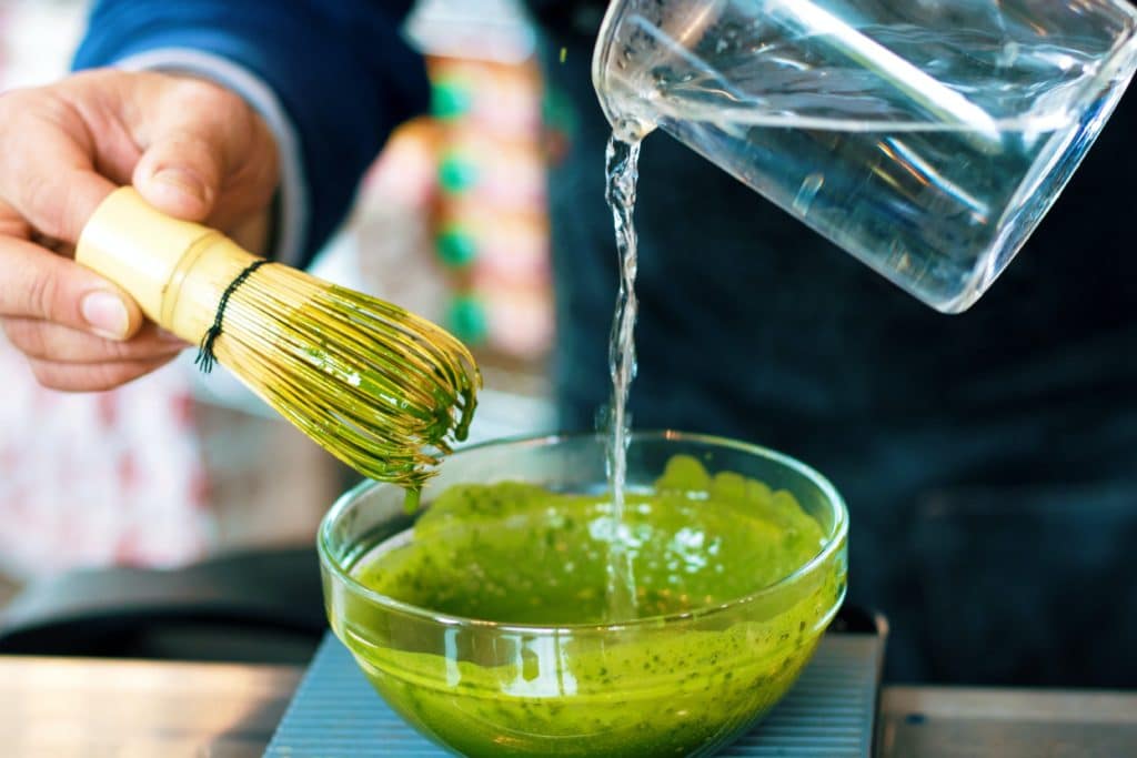 matcha preparation