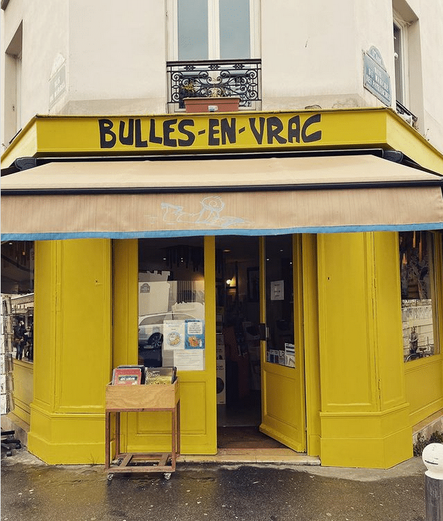 des bulles en vracs